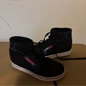 Heelys Black and Blue High-Top Sneakers youth size 3